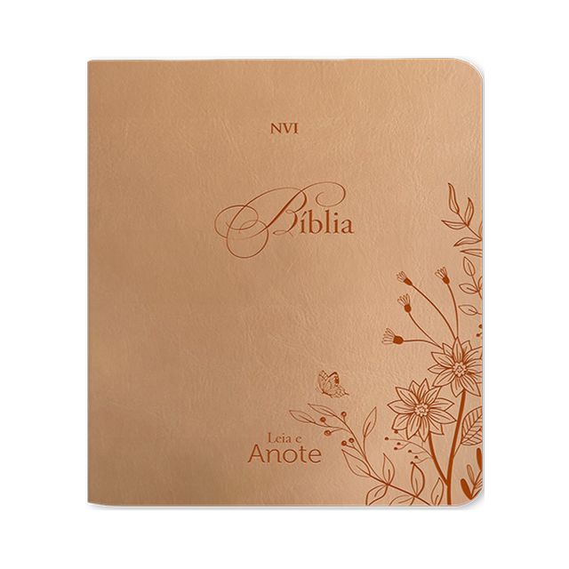 Bíblia NVI – Leia e Anote – Luxo Rosa