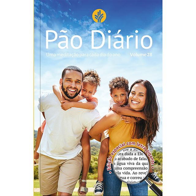 Pão Diário Volume 28 Letra Gigante – Famíia